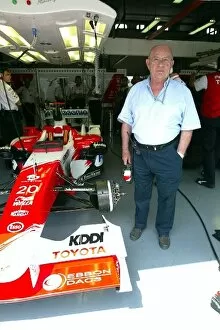 Images Dated 5th July 2003: Formula One World Championship: Guy Ligier is a guest of Toyota