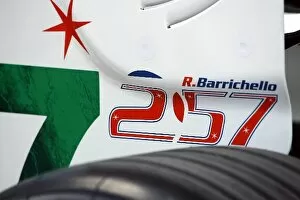 2008 Collection: Formula One World Championship: Honda RA108 for Rubens Barrichello Honda Racing F1 Team