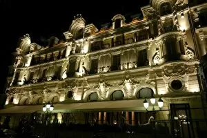 Images Dated 22nd May 2004: Formula One World Championship: The Hotel de Paris by night