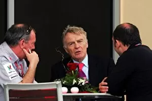 Images Dated 11th March 2006: Formula One World Championship: Ian Phillips Dallara Consultant with Max Mosley FIA President