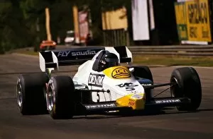 Formula One World Championship: Jacques Laffite Williams FW09 retired from the race with electrical problems