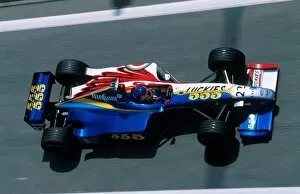 Images Dated 19th December 2000: Formula One World Championship: Jacques Villeneuve BAR Supertec PR01, DNF