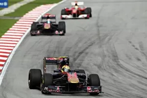 Formula One World Championship: Jaime Alguersuari Scuderia Toro Rosso STR5 scored his first F1 points