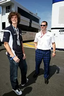 Images Dated 28th April 2008: Formula One World Championship: Jamie Murray Tennis Player and Peter Philips