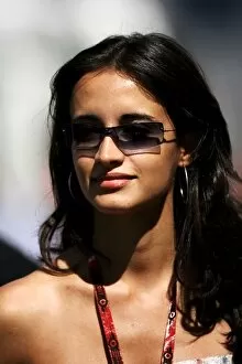 Images Dated 10th September 2007: Formula One World Championship: Janeth Lorenzo former Formula Una, now Fox TV presenter