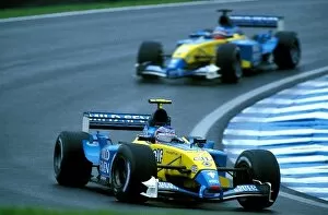 Team Mate Collection: Formula One World Championship: Jarno Trulli Renault R23 who picked up the final world