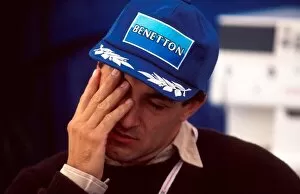 France Collection: Formula One World Championship: Jean Alesi, Benetton B197, 5th place