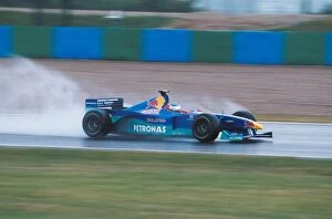 Images Dated 19th December 2000: Formula One World Championship: Jean Alesi Sauber Petronas C18, DNF