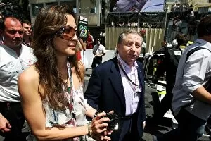 Images Dated 24th May 2009: Formula One World Championship: Jean Todt with Michelle Yeoh