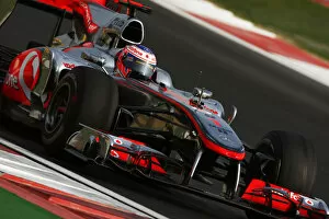 Images Dated 22nd October 2010: Formula One World Championship: Jenson Button McLaren MP4 / 25