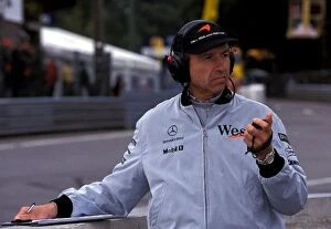 Spa-francorchamps Collection: Formula One World Championship: Jo Ramirez McLaren Team Manager