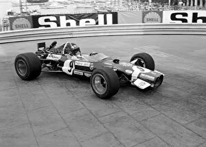 Monaco Gallery: Formula One World Championship: Jo Siffert Lotus 49B, 3rd place