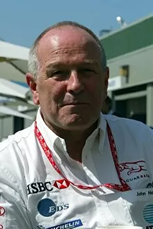 Images Dated 6th March 2003: Formula One World Championship: John Hogan Jaguar Sporting and Commercial Director