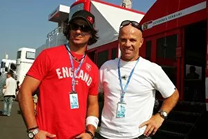 Images Dated 9th June 2006: Formula One World Championship: John Hopkins and Randy Mamola