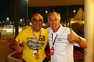 Images Dated 13th November 2010: Formula One World Championship: John Toscano with Keith Sutton