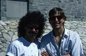 1986 Gallery: Formula One World Championship: Johnny Dunfries, right: Formula One World Championship 1986
