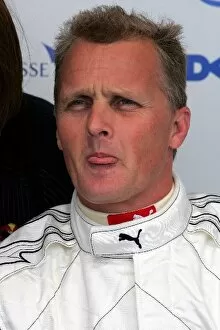 Images Dated 6th July 2007: Formula One World Championship: Johnny Herbert signs autographs