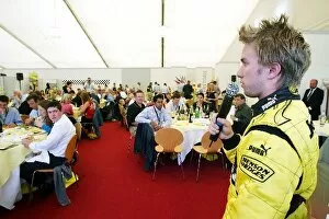 Images Dated 2nd June 2004: Formula One World Championship: Jordan hold a sponsors lunch at the hospitality suite