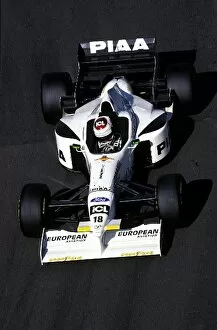 France Collection: Formula One World Championship: Jos Verstappen Tyrrell Ford 025 retired on lap 16 with a stuck