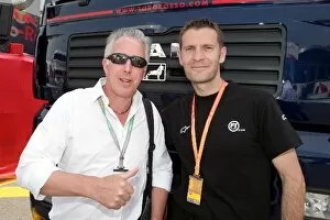 Images Dated 9th May 2009: Formula One World Championship: Keith Sutton with Ted Dobrzynski F1Play