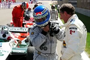 Formula One World Championship: Keke Rosberg with Jody Scheckter