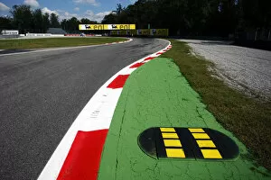 Images Dated 9th September 2010: Formula One World Championship: Kerbs at the Variante Ascari
