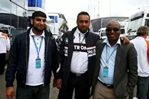 Images Dated 25th June 2009: Formula One World Championship: Khalid Shafique, BMW Sponsoring Acquisitions and guests