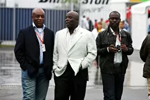 Images Dated 16th July 2009: Formula One World Championship: King Osagyefuo Amoatia Panin of Ghana