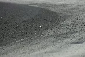Images Dated 8th June 2008: Formula One World Championship: Loose gravel on the track at turn 2