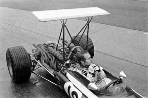 Images Dated 18th June 2001: Formula One World Championship: Lucien Bianchi Cooper T86B retired after six laps with a fuel leak