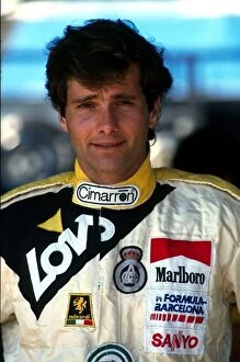 1988 Gallery: Formula One World Championship: Luis Sala Minardi Cosworth M188