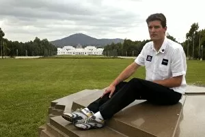 Images Dated 25th February 2002: Formula One World Championship: Mark Webber makes a return visit to his home in Canberra