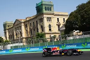 Images Dated 25th June 2009: Formula One World Championship: Mark Webber Red Bull Racing RB6
