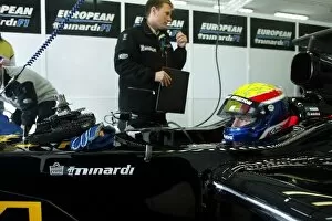 Images Dated 18th July 2002: Formula One World Championship: Mark Webber was set to debut the new Minardi PS02