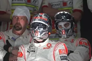 Images Dated 14th March 2010: Formula One World Championship: McLaren mechanics