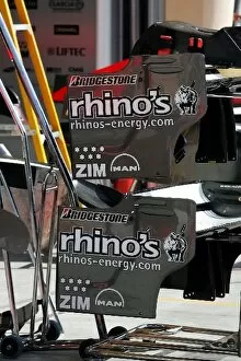 Images Dated 8th March 2006: Formula One World Championship: MF1 M16 rear wing