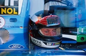 Images Dated 9th January 2001: Formula One World Championship: Michael Schumacher Benetton B194 Ford, 2nd place