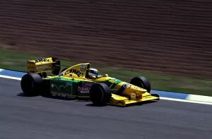 Images Dated 16th October 2003: Formula One World Championship: Michael Schumacher, Benetton Ford B193B, finished third