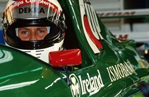 Images Dated 31st January 2001: Formula One World Championship: Michael Schumacher Jordan 191. Failed to finish his first Grand Prix