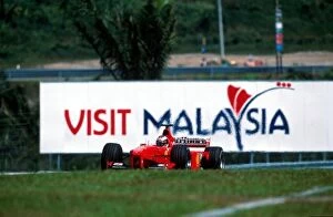 Images Dated 19th January 2001: Formula One World Championship: Michael Schumacher Ferrari F399, 2nd place