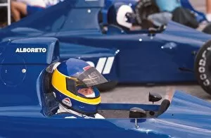 Pit Lane Gallery: Formula One World Championship: Michele Alboreto Tyrrell 018