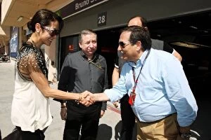 Formula One World Championship: Michelle Yeoh; Jean Todt FIA President; Colin Kolles Hispania Racing F1 Team Team
