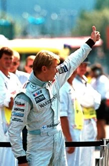 Belgium Gallery: Formula One World Championship: Mika Hakkinen Mclaren MP4-14, 2nd place