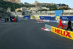 Images Dated 29th May 2003: Formula One World Championship: Monaco track changes: the exit from the Swimming Pool complex