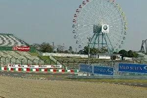 Images Dated 9th October 2003: Formula One World Championship: The new chicane at the Suzuka circuit