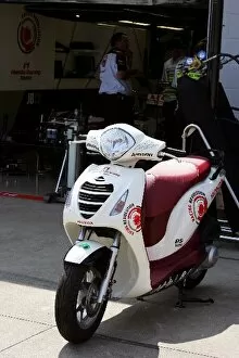 Images Dated 8th June 2006: Formula One World Championship: A new scooter for Honda Racing