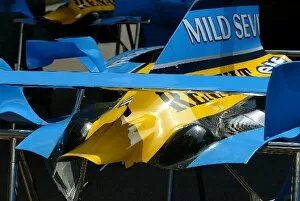 Images Dated 28th May 2003: Formula One World Championship: New winglet configuration on the Renault R23