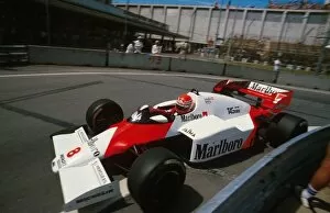 Images Dated 15th February 2001: Formula One World Championship: Niki Lauda, McLaren MP4-2, DNF