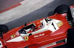 Monte Carlo Gallery: Formula One World Championship: Niki Lauda took pole position and went on to win the race