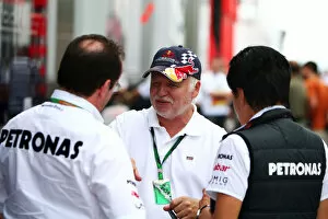 Hungarian Gallery: Formula One World Championship: Norbert Vettel Father of Sebastian Vettel Red Bull Racing